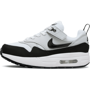 Nike Air Max 1 EasyOn-sko til mindre børn - hvid hvid 28