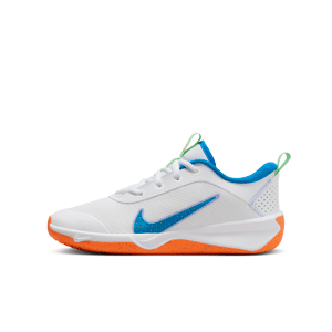 Nike Omni Multi-Court-sko til større børn (indendørs/bane) - hvid hvid 38