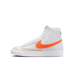 Nike Blazer Mid '77-sko til større børn - hvid hvid 35.5