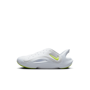 Nike Aqua Swoosh-sandaler til mindre børn - hvid hvid 26