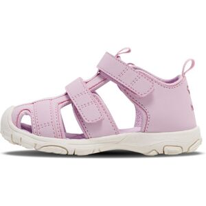 Hummel Kids' Sandal Velcro Infant Winsome Orchid 23, Winsome Orchid