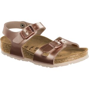 Birkenstock Kids' Rio Electric Metallic Copper 25, Electric Metallic Copper