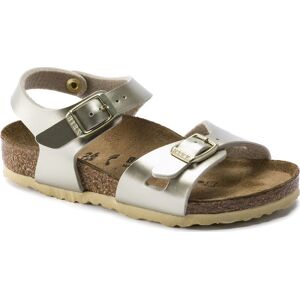 Birkenstock Kids' Rio Electric Metallic Gold 32, Electric Metallic Gold