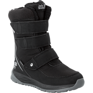 Jack Wolfskin Kids' Polar Boot Texapore High Velcro Black / Grey 27, Black / Grey