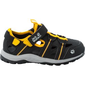 Jack Wolfskin Kids' Sun Climber Black / Burly Yellow Xt 33, Black / Burly Yellow Xt