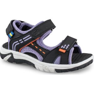 Pax Kids' Went Sandal Black/Purple 26, Black/Purple
