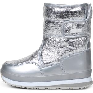 Rubberduck Kids' Cracked Metallic Silver 34, Silver