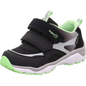 Superfit Kids' Sport5 GORE-TEX Black/Light Green 28, Black/Light Green