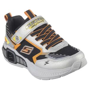 Skechers Boys Light Storm 3 400151L SLBK SILVER 31