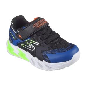 Skechers Boys Flex Glow Bolt 400138N BKBL BLACK 23