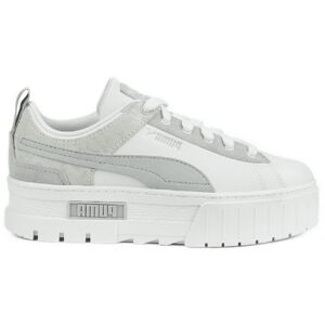 Puma Mayze Raw Muted Animal Sneakers Damer Sko Hvid 39