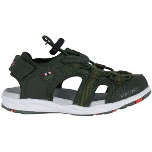 Sandaler - Thrill - Moss Green/red - Viking - 27 - Sandal