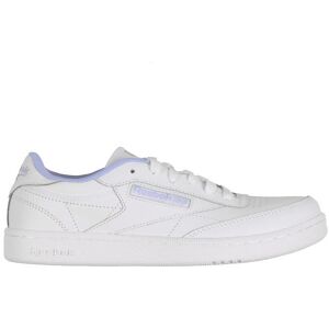 Reebok Sko - Club C Junior - Tennis - Hvid/lilla - Reebok - 36,5 - Sko