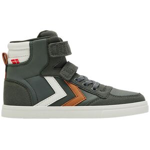 Hummel Støvler - Slimmer Stadil Leather High Jr - Forest Night - Hummel - 31 - Støvler