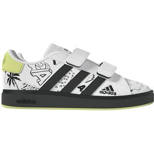 Adidas Performance Sko - Grand Court 2.0 Cf I - Hvid/sort/lime - Adidas Performance - 19 - Sko