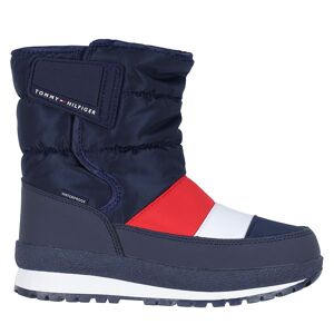 Tommy Hilfiger Vinterstøvler - Navy M. Rød/hvid - Tommy Hilfiger - 36 - Vinterstøvle