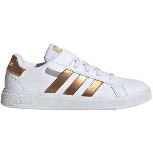 Adidas Performance Sko - Grand Court 2.0 El - Hvid/guld - Adidas Performance - 30 - Sko