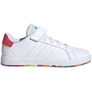 Adidas Performance Sko - Grand Court 2.0 El - Hvid/rød - Adidas Performance - 33 - Sko