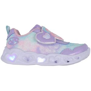 Skechers Sko M. Lys - Heart Lights - Lavender - Skechers - 26 - Blinkesko