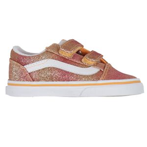 Vans Sko - Old Skool V - Sunrise Glitter Multi/true White - Vans - 26 - Sko