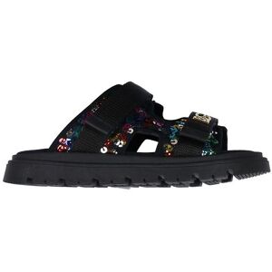 Dolce & Gabbana Sandaler - Sort M. Palietter - Dolce & Gabbana - 31 - Sandal