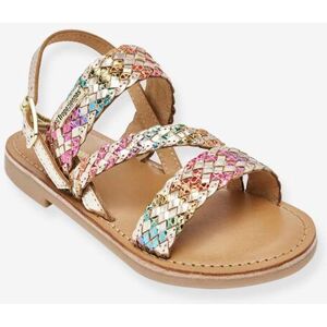 Sandalias de piel infantiles Bamako LES TROPEZIENNES® PAR M. BELARBI multicolor