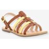 Sandalias de piel Dixon Diva KICKERS® marron medio liso