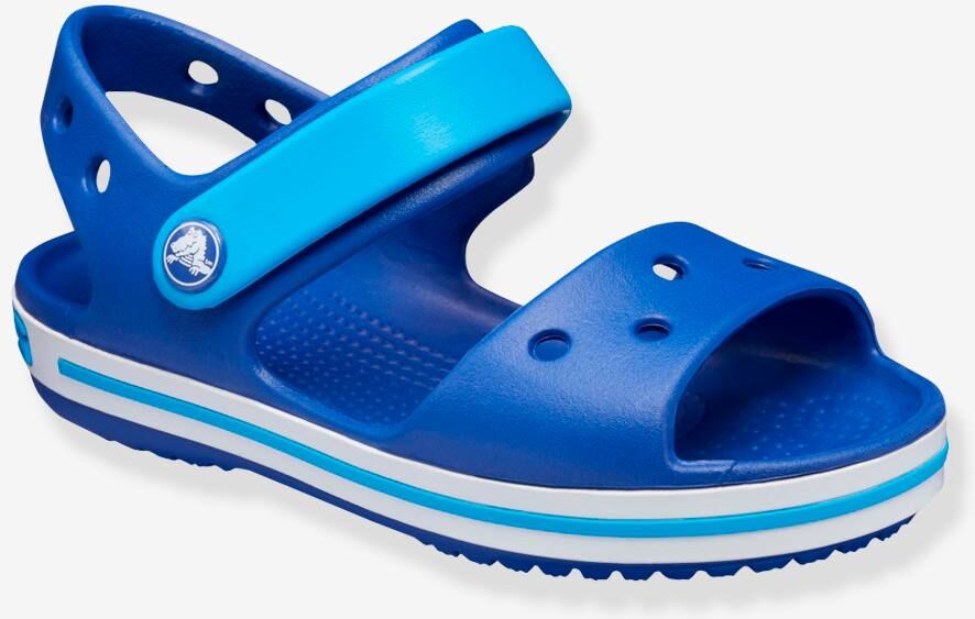 Zuecos Crocband Sandal Kids CROCS™ para niño/a azul medio liso