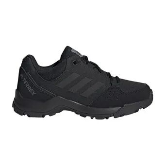 Adidas Performance TERREX HYPERHIKER LOW - Zapatillas de senderismo junior cblack/cblack/grefiv