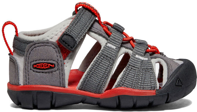 Keen seacamp ii cnx sandalias trekking niño Gris (6)