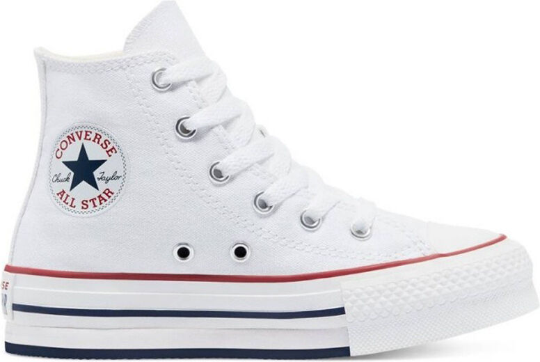 Converse chuck taylor all star eva lift zapatilla moda niño Blanco (4)