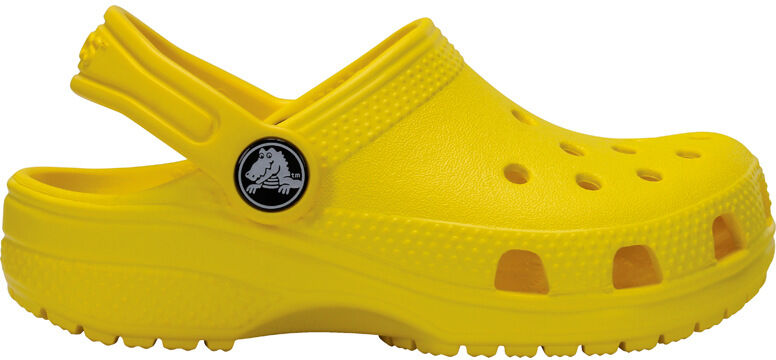 Crocs classic clog zueco niño Amarillo (5)