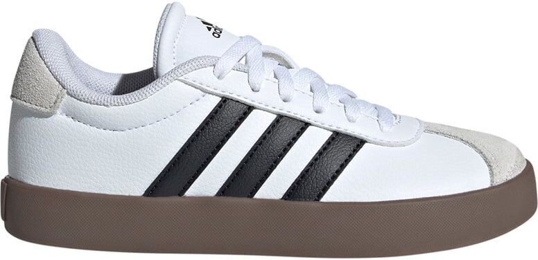 Adidas vl court 30 zapatilla moda niño Blanco (4)