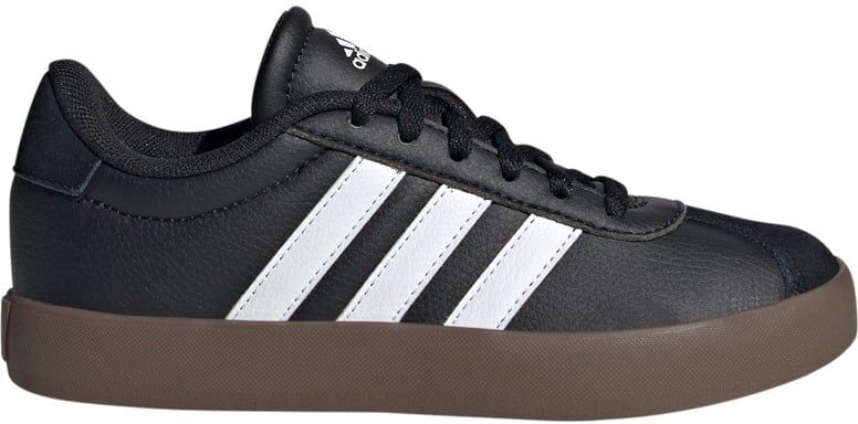 Adidas vl court 30 zapatilla moda niño Negro (4)