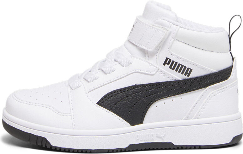 Puma rebound v6 mid ac ps zapatilla moda niño Blanco (31)