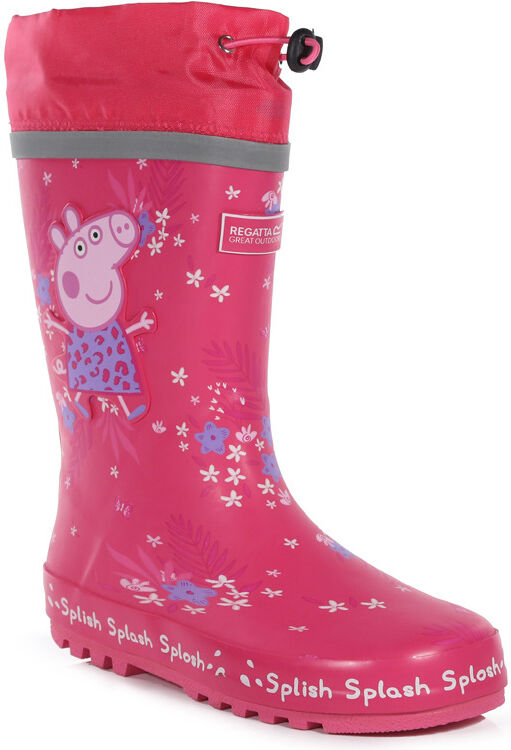 Regatta peppasplash welly bota agua niño Rosa (31)