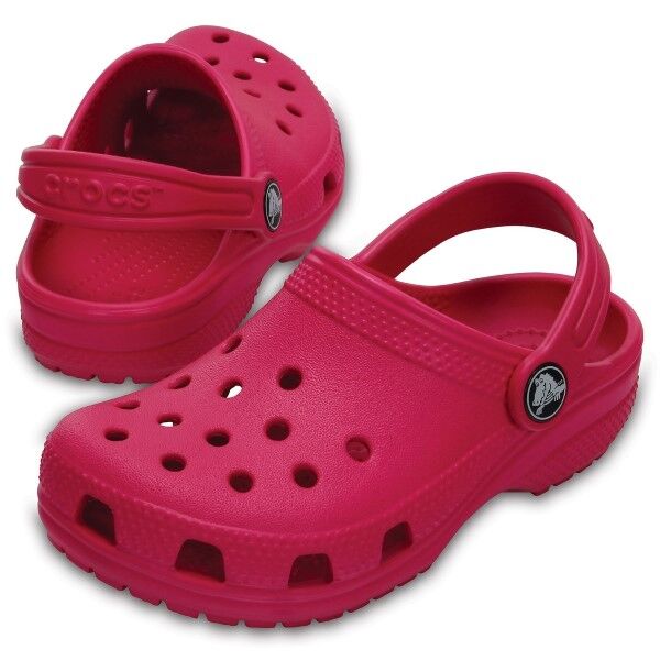 Crocs Classic Clog Kids - Darkpink  - Size: 204536 - Color: tumma rosa
