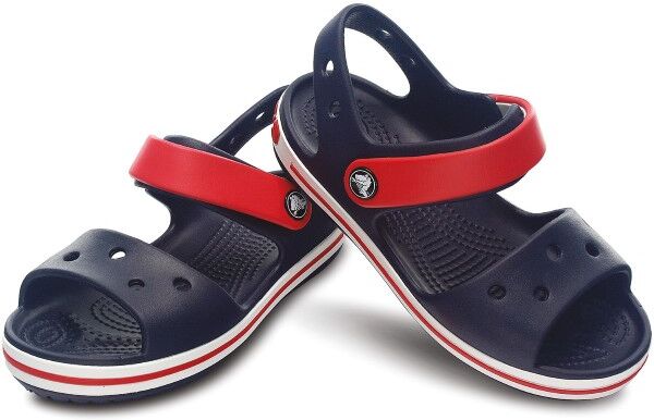 Crocs Crocband Sandal Kids - Navy-2  - Size: 12856 - Color: Merensininen