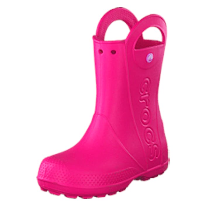 Crocs Handle It Rain Boot Kids Candy Pink, Shoes, vaaleanpunainen, EU 25/26
