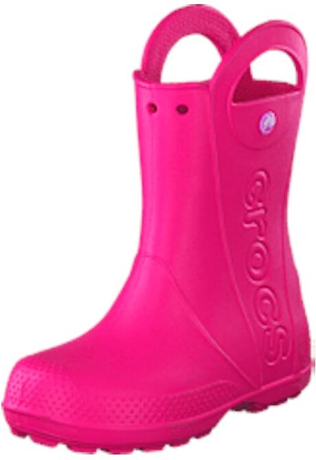 Crocs Handle It Rain Boot Kids Candy Pink, Shoes, vaaleanpunainen, EU 24/25