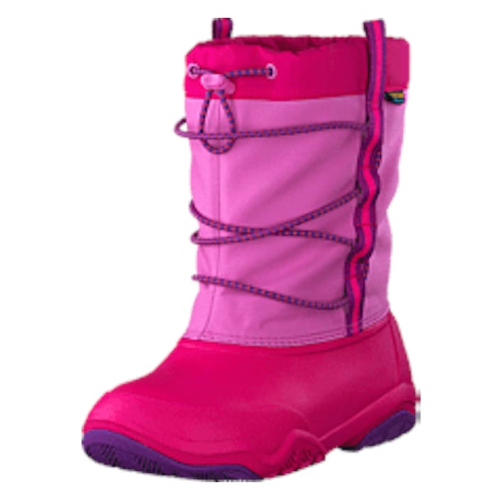 Crocs Swiftwater Waterproof Boot K Party Pink/Candy Pink, Shoes, vaaleanpunainen, EU 23/24
