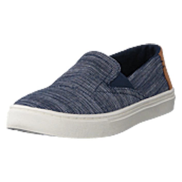 Toms Luca Youth Navy Striped Chambray, Shoes, harmaa, EU 32,5