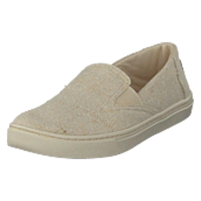 Toms Luca Youth Natural Metallic Jute, Shoes, beige, EU 32,5