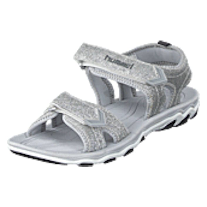 Hummel Sandal Glitter Jr Silver, Shoes, harmaa, EU 31