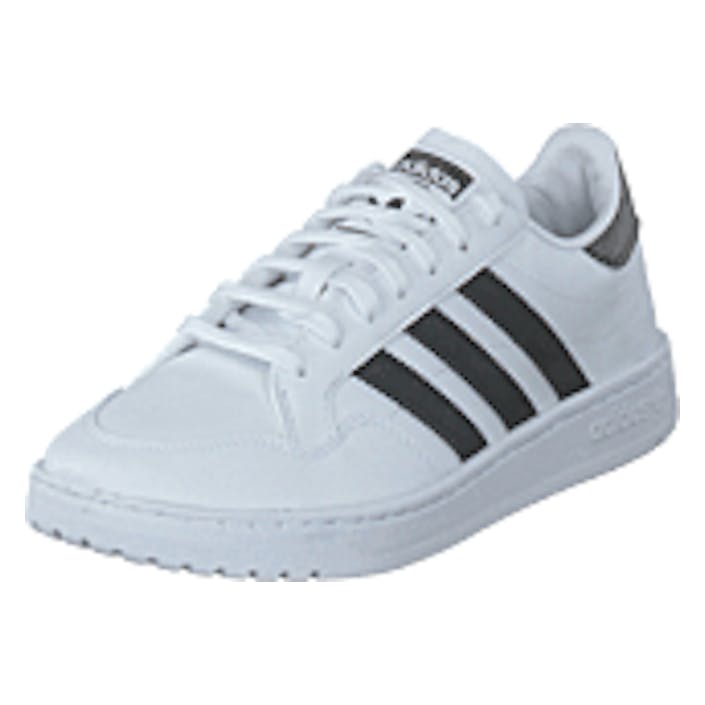 Adidas Originals Team Court J Ftwr White/core Black/ftwr Whi, Shoes, valkoinen, UK 4,5