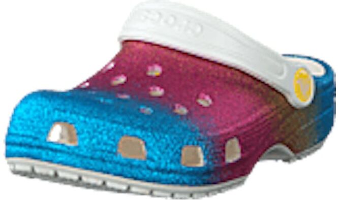 Crocs Classic Ombre Glitter Clog K Oyster/multi, Shoes, beige, EU 33/34