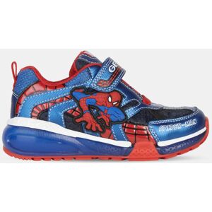 Geox - Baskets Bayonyc Spider-Man Geox x Marvel bleu/rouge BleuROuge - Publicité