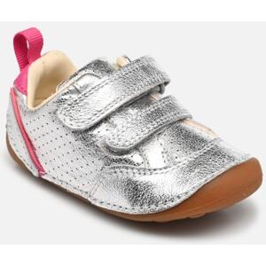 Tiny Sky T par Clarks Argent 21 Enfant - Publicité