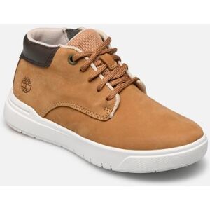 Seneca Bay Leather Chukka par Timberland Jaune 22 Enfant - Publicité