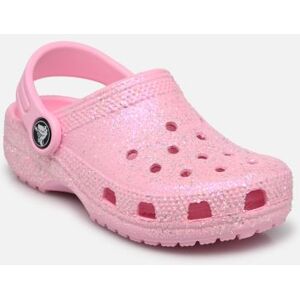 Classic Glitter Clog par Crocs Rose 19 - 20 Enfant - Publicité